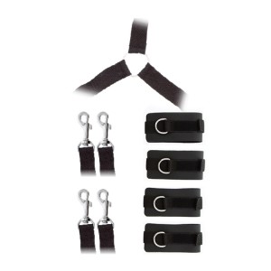 Gp Luxurious Bed Restraint Cuff Set