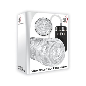 A&e Vibrating & Sucking Stroker