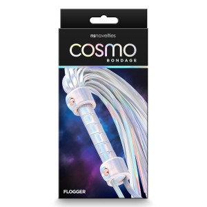 Cosmo Bondage Flogger Rainbow