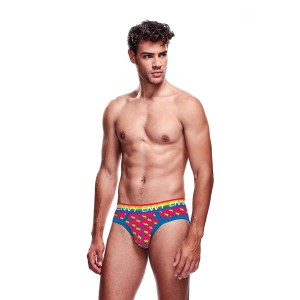 Rainbow Hearts Brief, S/m