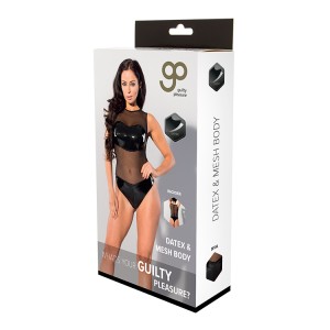 Gp Datex & Mesh Body Black, Xl