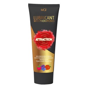 Attraction Lubricant With Pheromones Red Fruits 100 Ml