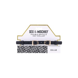Sex And Mischief Double Buckle Day Collar