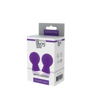 Pleasure Pumps Nipple Suckers Purple