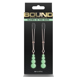 Bound Nipple Clamps G2 Rose Gold