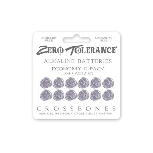 Zero Tolerance Alkaline Batteries Economy 12 Pack