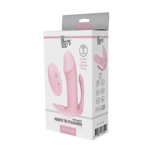 Vibes Of Love Remote Tri-pleasurer Pink