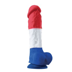 Colours Pleasures Tricolor 8 Dildo
