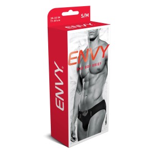 Envy Bad Boy Brief Black, L/xl