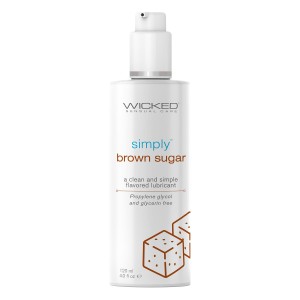 Wicked Simply Lubricant Brown Sugar 120ml