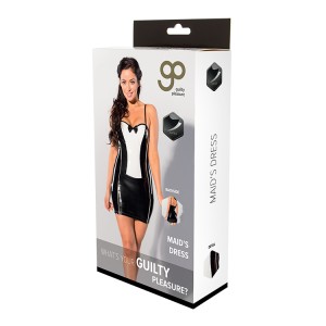 Gp Datex Maids Dress Black/white, Xl