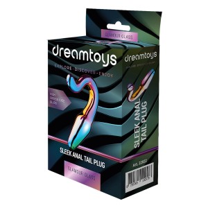 Glamour Glass Sleek Anal Tail Plug
