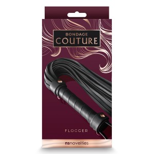 Bondage Couture Flogger Black