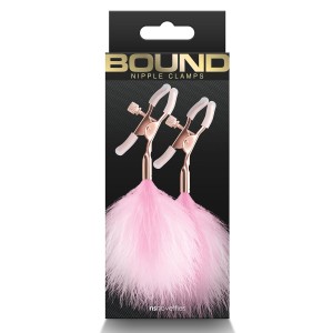 Bound Nipple Clamps F1 Pink