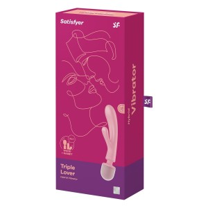 Satisfyer Triple Lover Pink