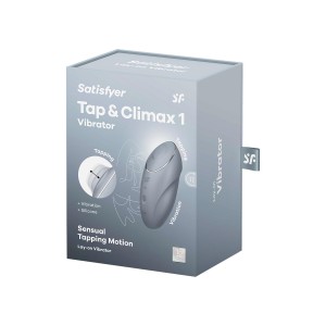 Satisfyer Tap & Climax 1 Bluegrey
