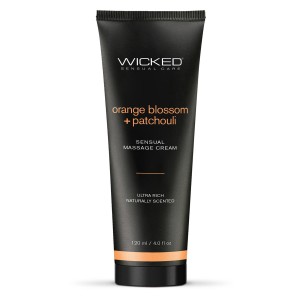 Wicked Sensual Massage Cream 120ml Orange Blossom And Patchouli Scented