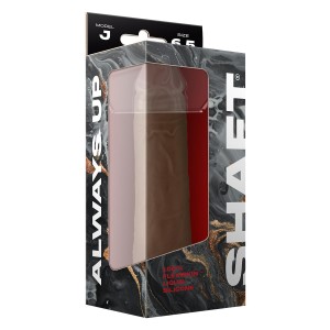 Shaft Model J 6.5 Inch Liquid Silicone Dong Oak