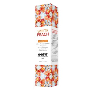Exsens Warming Massage Oil White Peach Organic 50ml
