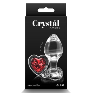 Crystal Desires Red Heart Medium