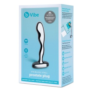 B-vibe Stainless Steel Prostate Plug