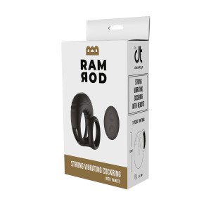 Ramrod Strong Vibrating Cockring With Remote