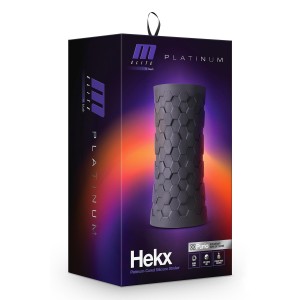 M Elite Platinum Hekx Black