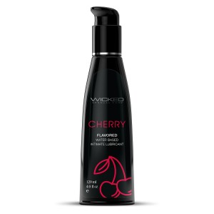 Wicked Aqua Cherry Flavored Lubricant 120ml