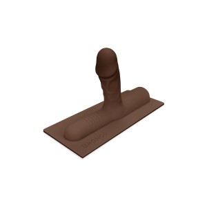 Cowgirl Bronco Silicone Attachment Chocolate