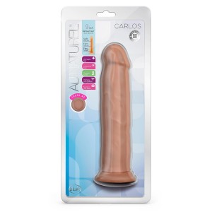 Au Naturel Carlos 9 Inch Dong Mocha