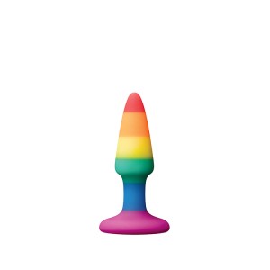 Colourful Love Rainbow Anal Plug Mini