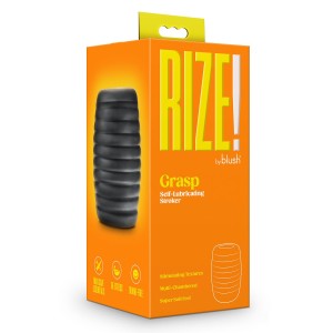 Rize Grasp Self-lubricating Stroker Black