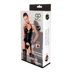 Gp Datex Bustier With Garter Straps, L