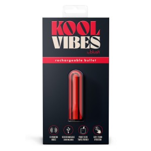 Kool Vibes Rechargeable Mini Bullet Cherry