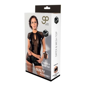 Gp Datex & Mesh Top Black, L