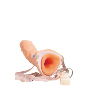 Vibrating Strap-on Hollow Extender