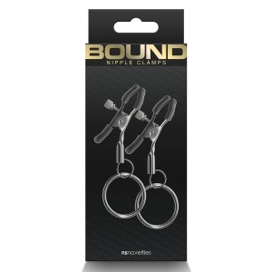 Bound Nipple Clamps C2 Gunmetal