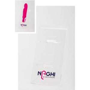 Naghi Acrylic Slat Wall Display