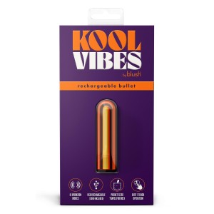 Kool Vibes Rechargeable Mini Bullet Tangerine