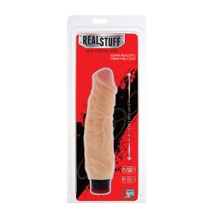 Realstuff 8inch Vibrator Flesh
