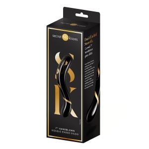Secret Kisses 7 Inch Handblown Double Ended Dildo