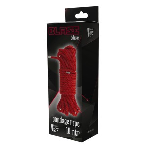 Blaze Deluxe Bondage Rope 10m Red