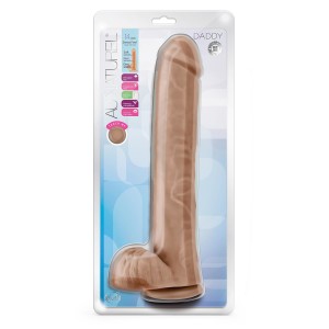 Au Naturel Daddy 14 Inch Dildo Mocha