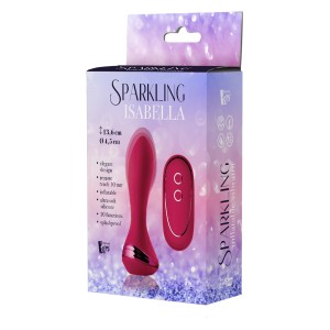 Sparkling Inflatable Remote Vibrator Isabella