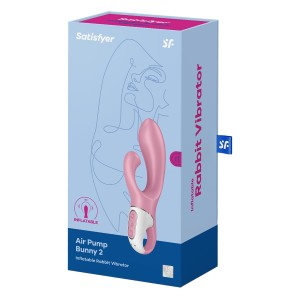 Satisfyer Air Pump Bunny 2 Light Red