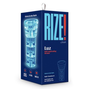 Rize Luz self Lubricating Stroker Clear