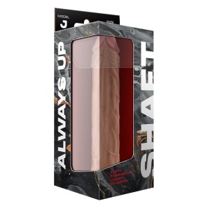 Shaft Model J 9.5 Inch Liquid Silicone Dong Pine