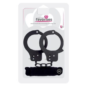 All Time Favorites Metal Cuffs & Rope 3m