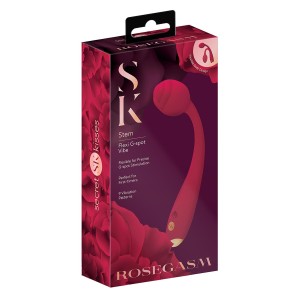 Secret Kisses Rosegasm Long Stem Vibrating Rose