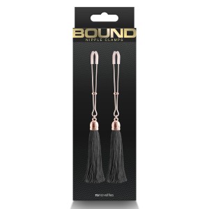 Bound Nipple Clamps T1 Black
